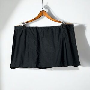 🌻American Living Black Skirted Swim Suit Bottom with Brief Size 12